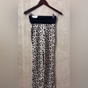 no comment Leopard Print Girls Lounge Pants